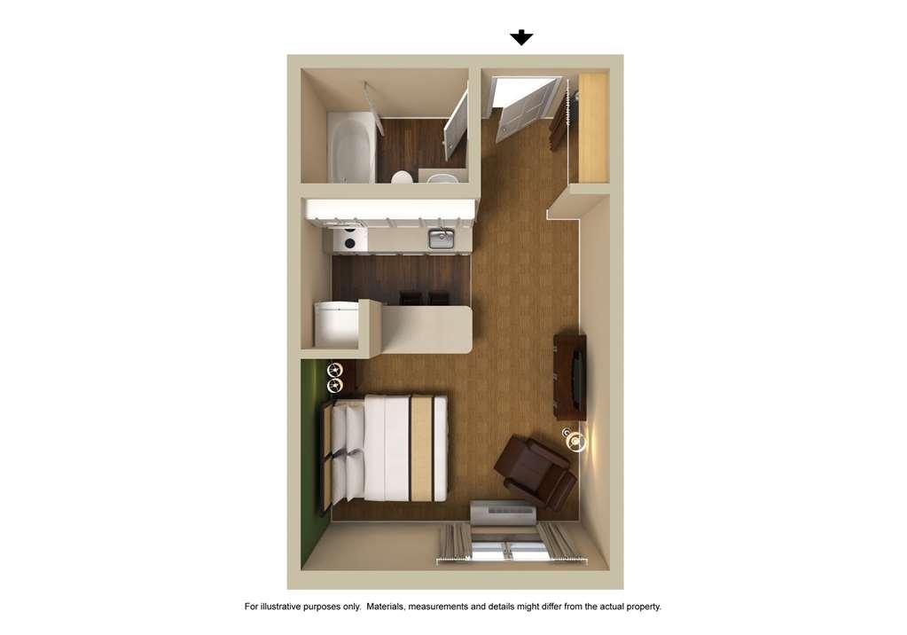 Extended Stay America Select Suites - Chicago - Rolling Meadows Номер фото